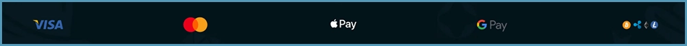 Méthodes de paiement Ringospin avec Visa, Mastercard, Apple Pay, Google Pay et cryptomonnaies